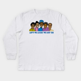 CLASSIC TV SITCOM Kids Long Sleeve T-Shirt